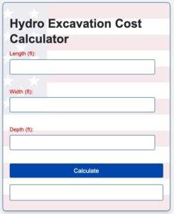 Hydro Excavation Cost